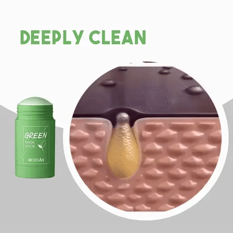 Anti-Blackhead Green Tea Miracle Stick - Removes Blackheads from Face and Nose