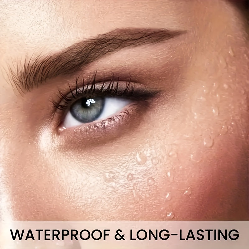 Lápiz de cejas mágico para microblading de 4 puntas de larga duración | Lápiz de cejas de trazo fino y preciso para cejas de aspecto natural