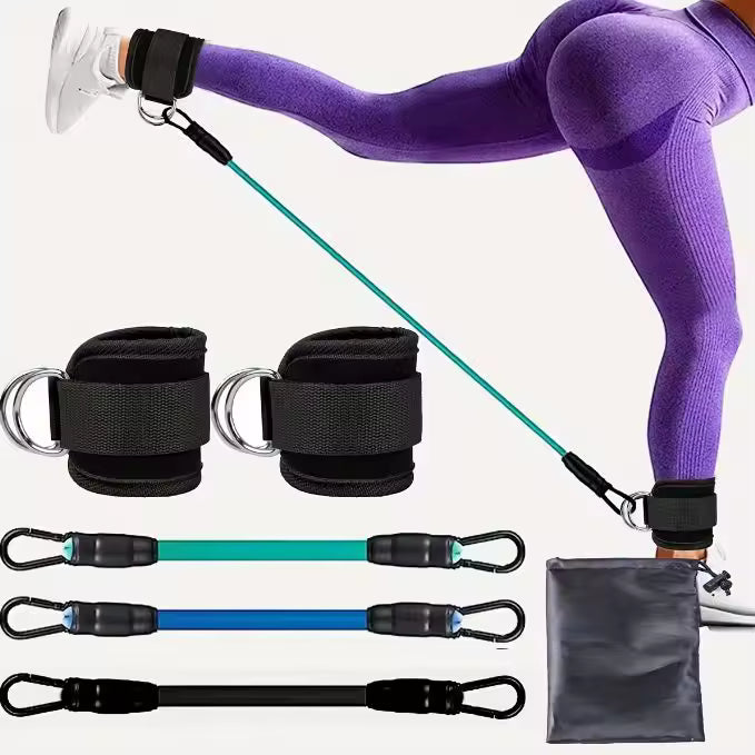 Ankle Strap Resistance Bands Hip Leg Strength Pull Rope